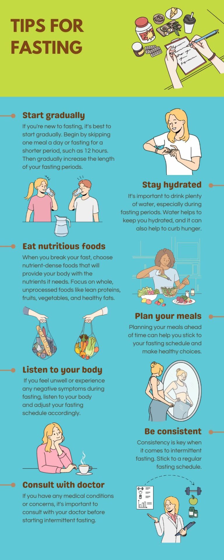 Our top tips for fasting